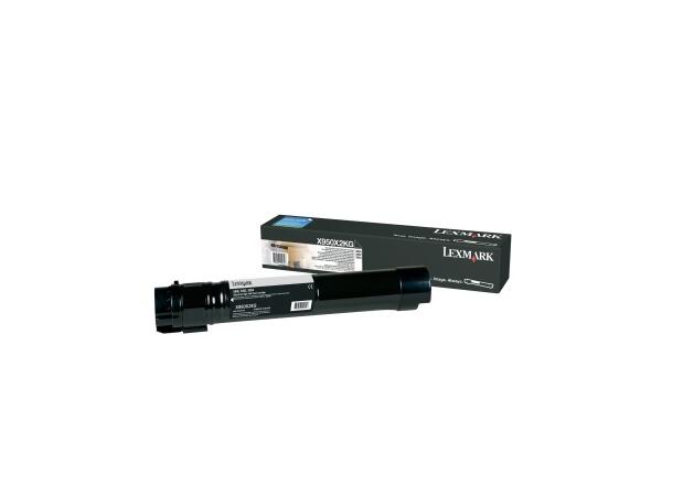 Toner LEXMARK X950X2KG 32K sort 